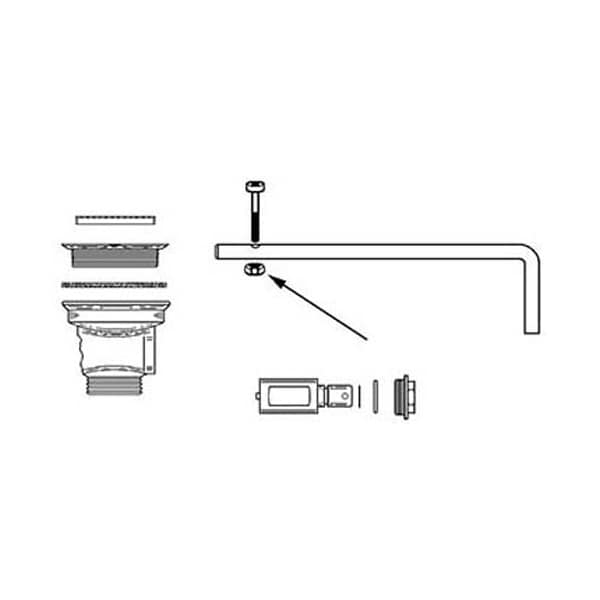 Fisher Mfg Nut, Locking 8-32 Thd For - Part No Fis11177 FIS11177 - main